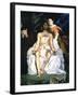 The Dead Christ and the Angels, 1864-Edouard Manet-Framed Giclee Print