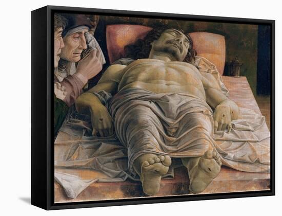 The Dead Christ, c.1480-90-Andrea Mantegna-Framed Stretched Canvas