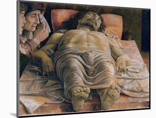 The Dead Christ, c.1480-90-Andrea Mantegna-Mounted Giclee Print