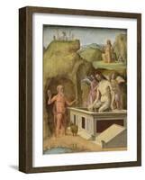 The Dead Christ, C. 1490-Ercole de' Roberti-Framed Giclee Print