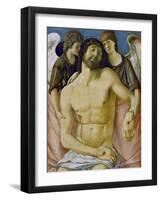 The Dead Christ, Held by Two Angels, C. 1480-85-Giovanni Bellini-Framed Giclee Print