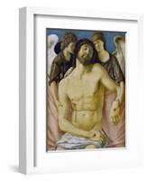 The Dead Christ, Held by Two Angels, C. 1480-85-Giovanni Bellini-Framed Giclee Print