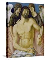 The Dead Christ, Held by Two Angels, C. 1480-85-Giovanni Bellini-Stretched Canvas