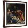 The Dead Christ Mourned (The Three Marie), Ca 1604-Annibale Carracci-Framed Giclee Print