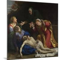 The Dead Christ Mourned (The Three Marie), Ca 1604-Annibale Carracci-Mounted Giclee Print