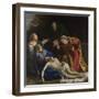The Dead Christ Mourned (The Three Marie), Ca 1604-Annibale Carracci-Framed Giclee Print