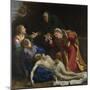 The Dead Christ Mourned (The Three Marie), Ca 1604-Annibale Carracci-Mounted Giclee Print