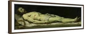 The Dead Christ on His Shroud-Philippe De Champaigne-Framed Giclee Print