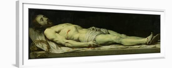 The Dead Christ on His Shroud-Philippe De Champaigne-Framed Giclee Print