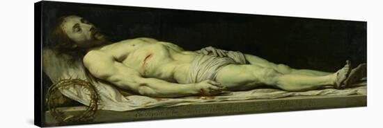 The Dead Christ on His Shroud-Philippe De Champaigne-Stretched Canvas