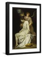 The Dead Christ Supported by an Angel, 1646-52-Alonso Cano-Framed Giclee Print