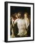 The Dead Christ Supported by Angels, 1465-1470-Giovanni Bellini-Framed Giclee Print