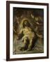 The Dead Christ with Two Angels-Jacopo Robusti Tintoretto-Framed Giclee Print