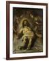 The Dead Christ with Two Angels-Jacopo Robusti Tintoretto-Framed Giclee Print