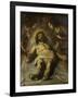 The Dead Christ with Two Angels-Jacopo Robusti Tintoretto-Framed Giclee Print