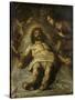 The Dead Christ with Two Angels-Jacopo Robusti Tintoretto-Stretched Canvas