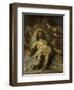 The Dead Christ with Two Angels-Jacopo Robusti Tintoretto-Framed Giclee Print