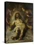 The Dead Christ with Two Angels-Jacopo Robusti Tintoretto-Stretched Canvas