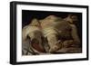 The Dead Christ-Annibale Carracci-Framed Giclee Print