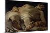 The Dead Christ-Annibale Carracci-Mounted Giclee Print