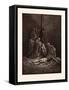 The Dead Christ-Gustave Dore-Framed Stretched Canvas
