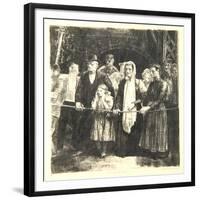 The Dead-Line, 1923-George Wesley Bellows-Framed Giclee Print