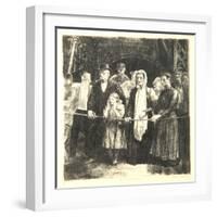 The Dead-Line, 1923-George Wesley Bellows-Framed Giclee Print