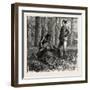 The Dead Moose-null-Framed Giclee Print