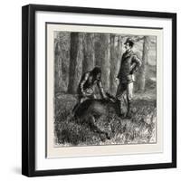 The Dead Moose-null-Framed Giclee Print