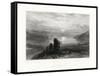 The Dead Sea, 19th Century-W Miller-Framed Stretched Canvas