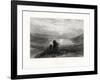 The Dead Sea, 19th Century-W Miller-Framed Giclee Print