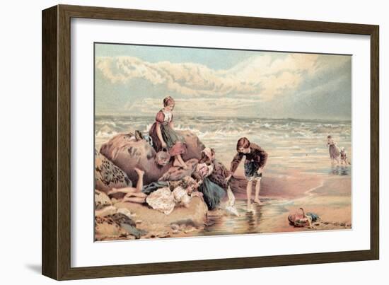 The Dead Sea-Bird-Myles Birket Foster-Framed Giclee Print