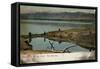 The Dead Sea, Near Jerusalem-null-Framed Stretched Canvas