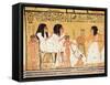 The Dead, Their Family and Their Servants, from the Tomb of Ankerkhe, Workmen's Tombs, New Kingdom-null-Framed Stretched Canvas