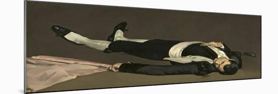 The Dead Toreador, C.1864-Edouard Manet-Mounted Giclee Print