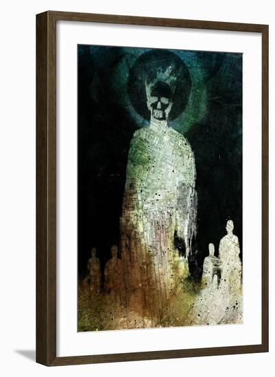 The Dead Walk-Alex Cherry-Framed Art Print