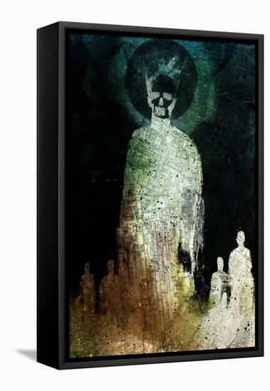 The Dead Walk-Alex Cherry-Framed Stretched Canvas