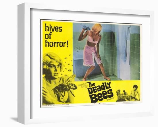 The Deadly Bees, 1967-null-Framed Art Print