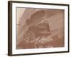 The deadly effect of a torpedo, c1917 (1919)-FC Coleman-Framed Photographic Print