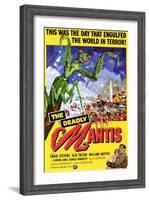 The Deadly Mantis, 1957-null-Framed Art Print