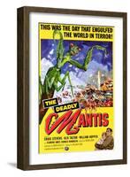 The Deadly Mantis, 1957-null-Framed Art Print