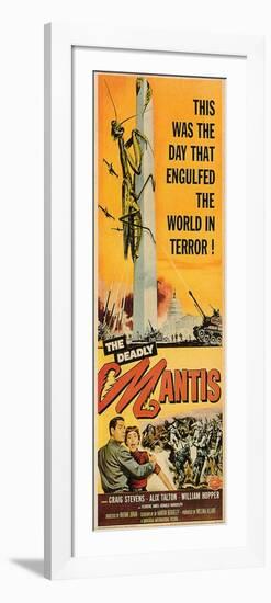 The Deadly Mantis, 1957-null-Framed Premium Giclee Print