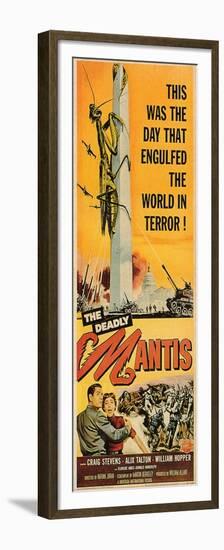 The Deadly Mantis, 1957-null-Framed Premium Giclee Print