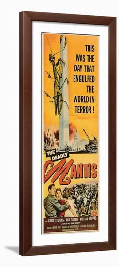 The Deadly Mantis, 1957-null-Framed Art Print