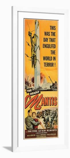 The Deadly Mantis, 1957-null-Framed Art Print