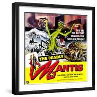 The Deadly Mantis, 1957-null-Framed Art Print