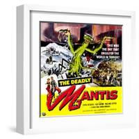 The Deadly Mantis, 1957-null-Framed Art Print