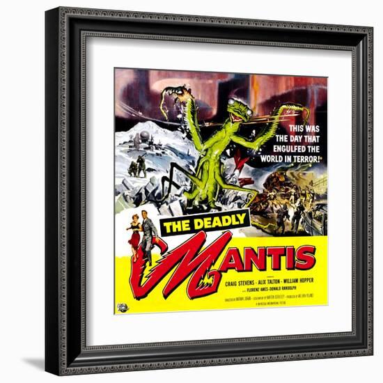 The Deadly Mantis, 1957-null-Framed Art Print