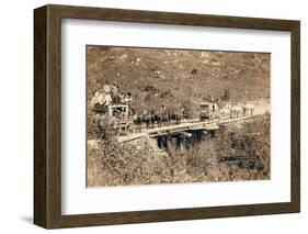 The Deadwood Coach, 1889-John C. H. Grabill-Framed Photographic Print