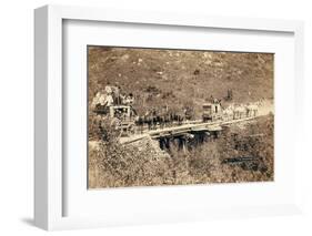 The Deadwood Coach, 1889-John C. H. Grabill-Framed Photographic Print